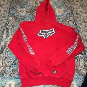 Vintage Y2K Fox Racing Hoodie